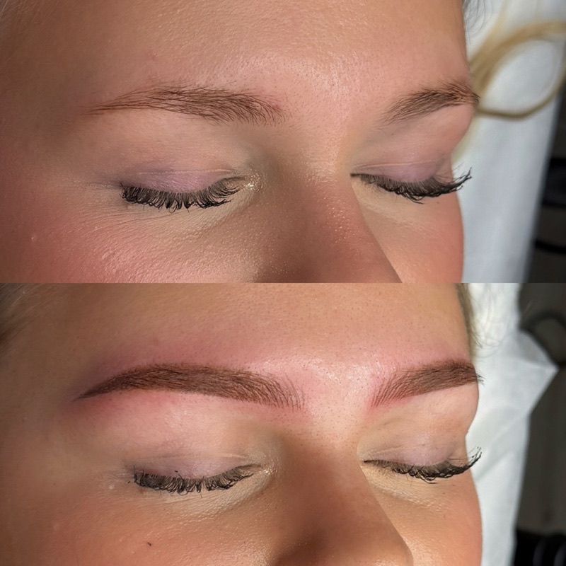 Combo Brows Vorher Nachher