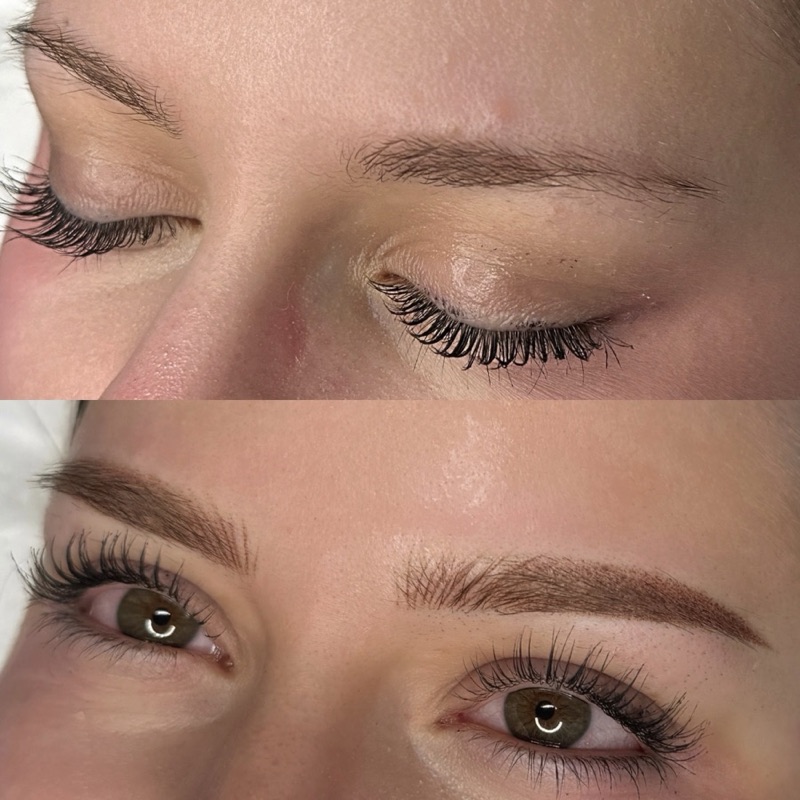 Combo Brows Vorher Nachher